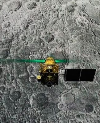 La India aterriza en la Luna