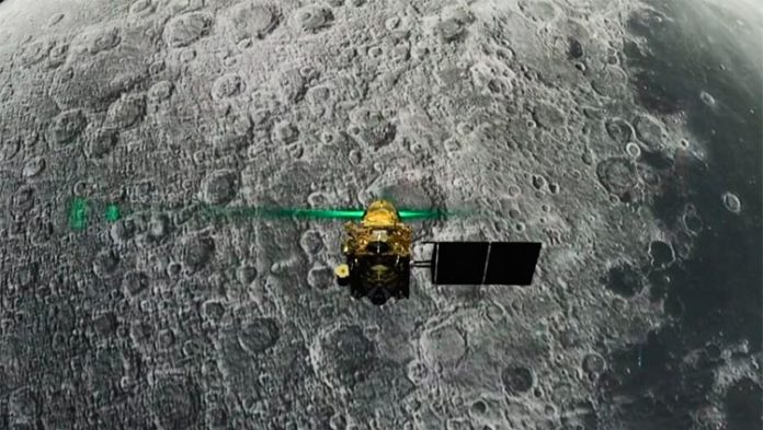La India aterriza en la Luna