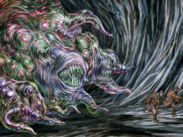 Libros del zorro rojo publica H. P. Lovecraft. Paisajes y apariciones, ilustrado por Enrique Alcatena