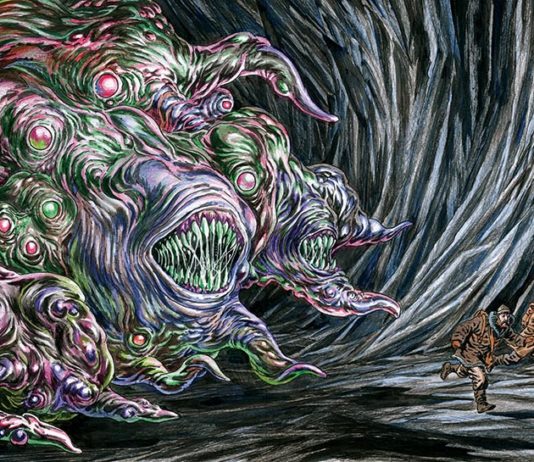 Libros del zorro rojo publica H. P. Lovecraft. Paisajes y apariciones, ilustrado por Enrique Alcatena