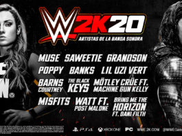 2K anuncia la banda sonora de WWE 2K20