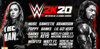 2K anuncia la banda sonora de WWE 2K20