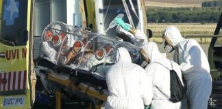 Emergencia de ébola en España: Luchando contra la desinformación Traslado de un contagiado de ébola en España