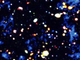 Los filamentos masivos alimentan el crecimiento de galaxias y agujeros negros supermasivos Filamentos de gas (azul) que alimentan la formación de galaxias y agujeros negros supermasivos