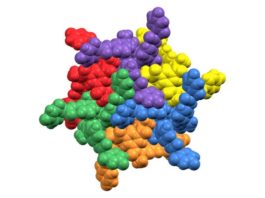 Crean un nuevo material que se autoensambla y tiene un diseño 2D predecible Estructura de un nuevo material autoensamblable