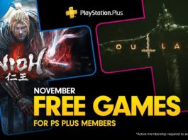 Nioh, Outlast 2 y Strikes Edge entre los juegos de PS Plus de noviembre