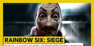 La Casa de Papel invade este fin de semana Tom Clancy’s Rainbow Six Siege
