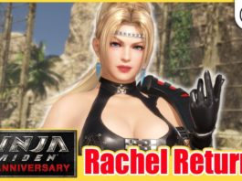 Rachel viajará directo desde Ninja Gaiden a Dead or Alive 6 como dlc
