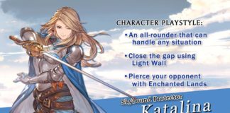Katalina es presentada en Granblue Fantasy Versus