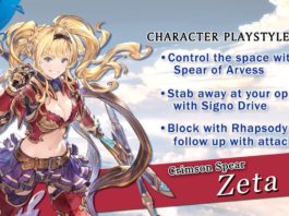 Zeta se muestra en acción para Granblue Fantasy Versus