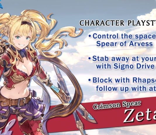Zeta se muestra en acción para Granblue Fantasy Versus