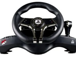Hurricane Wheel: un volante para consolas PlayStation Volante Hurricane Wheel de Flashfire