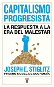 Portada de Capitalismo progresista, de Stiglitz