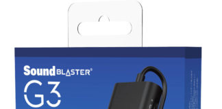 Ya disponible la tarjeta de sonido Sound Blaster G3