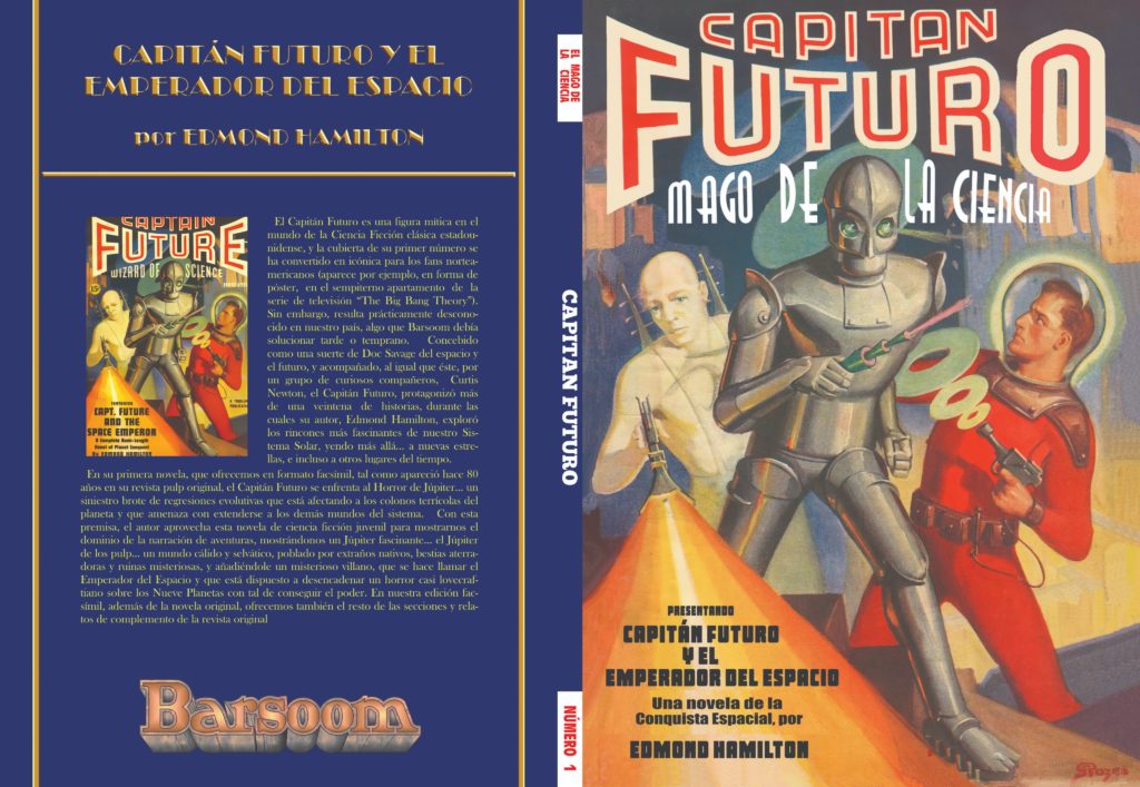Portada de Capitán futuro y el emperador del espacio (facsímil nº1) Portada de Capitán futuro y el emperador del espacio (facsímil nº1)