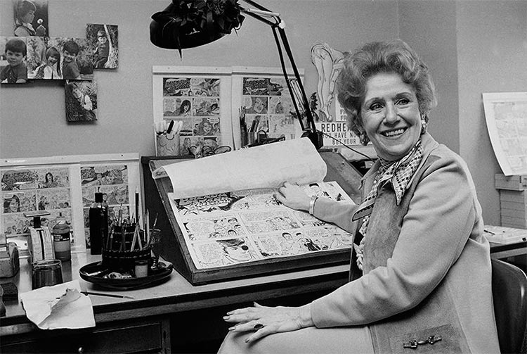 Dale Messick, creadora de "Brenda Starr