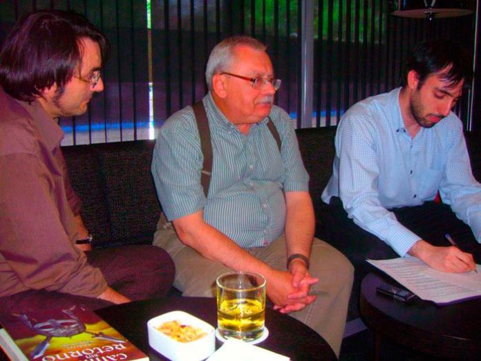 Faraldo, Sapkowski y Joaquín Torán