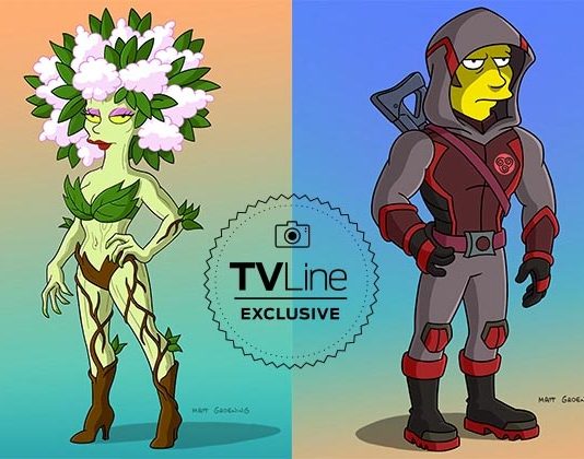 Cobie Smulders y Taran Killam se unen al próximo episodio de Los Vengadores en Los Simpsons Cobie Smulders y Taran Killam en Los Simpsons