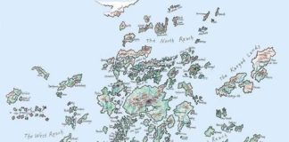 El mundo de Terramar, de Ursula K. Le Guin Mapa de Terramar