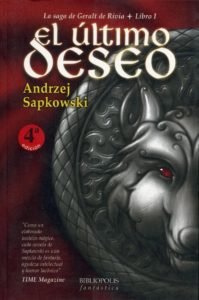 Portada de El último deseo (Geralt de Rivia I), de Andrzej Sapkowski