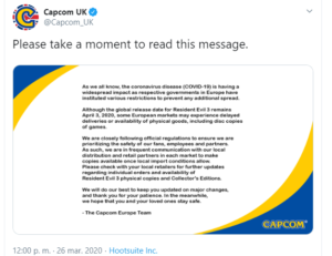 Resident Evil 3 remake