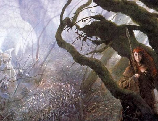 Bosque Mitago, de Robert Holdstock: Una bella novela que nos enfrenta a nuestros fantasmas Ilustración de Bosque Mitago, de John Howe