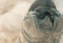 Edición de lujo de Dune, de Frank Herbert, ilustrada por Sam Weber Detalle de un gusano de arena