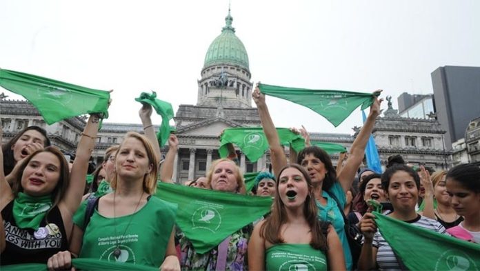 La Ola Verde argentina