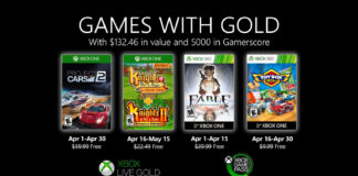Project CARS 2 y Fable, en Games with Gold de abril