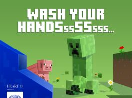 Sobre la concienciación acerca del Covid-19, una colaboración entre Minecraft y la ONU