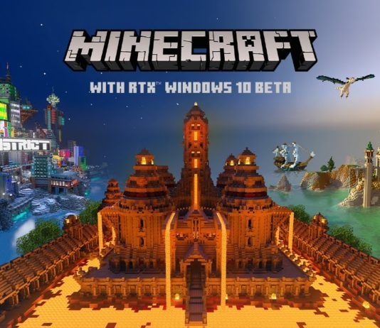 La beta de Minecraft con RTX llega a Windows
