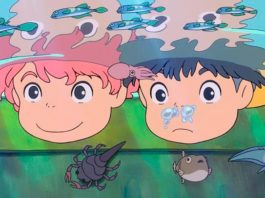 Ponyo en el acantilado, de Hayao Miyazaki Ponyo en el Acantilado