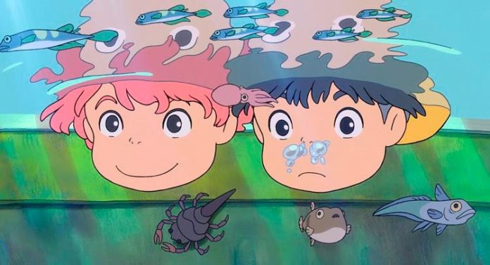 Ponyo en el Acantilado