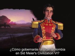 Simón Bolivar desvelado como el segundo líder de Sid Meier’s Civilization VI