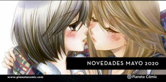 Planeta Cómic anuncia sus novedades para mayo de 2020 portada de un manga yuri que anuncia las novedades de planeta cómic de mayo de 2020