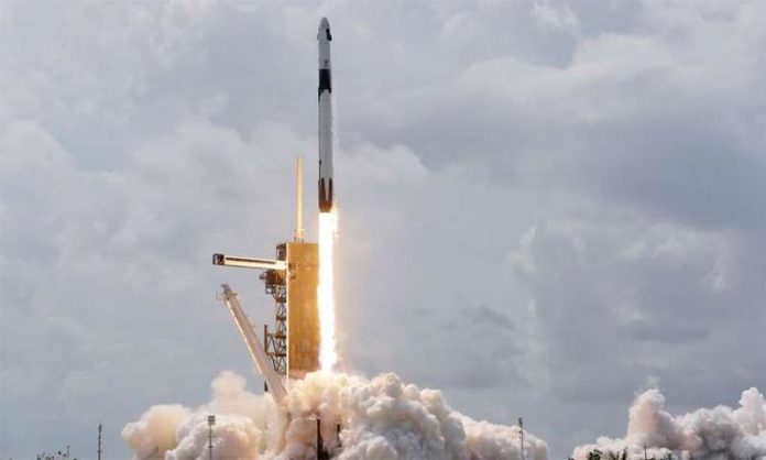 Despegue del Falcon 9 de SpaceX