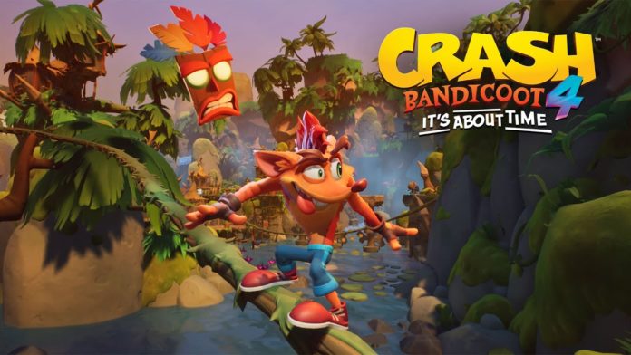 Portada tráiler Crash Bandicoot 4