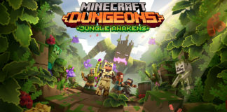 Minecraft Dungeons con Jungle Awakens y Lost Temple Minecraft Dungeons