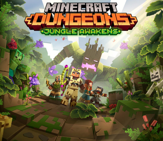 Minecraft Dungeons con Jungle Awakens y Lost Temple Minecraft Dungeons