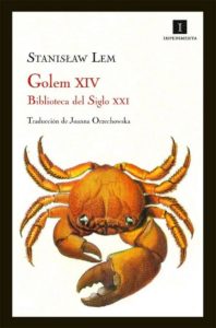 Portada de Golem XIV, de Stanislaw Lem