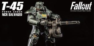 La armadura T-45 de Fallout recibirá una figura pronto