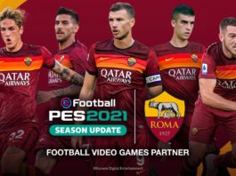 La AS Roma acuerda su aparición en eFootball PES 2021