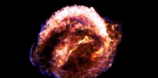 Remanente de supernova de Kepler: los escombros no disminuyen velocidad en 400 años Remanente de la supernova de Kepler