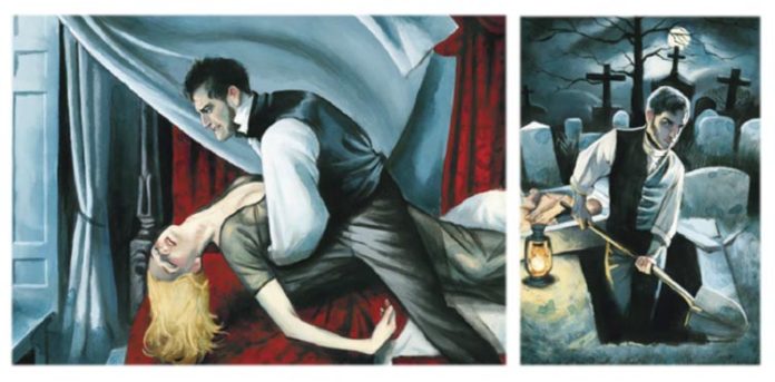 Frankenstein ilustrado por Fernando Vicente