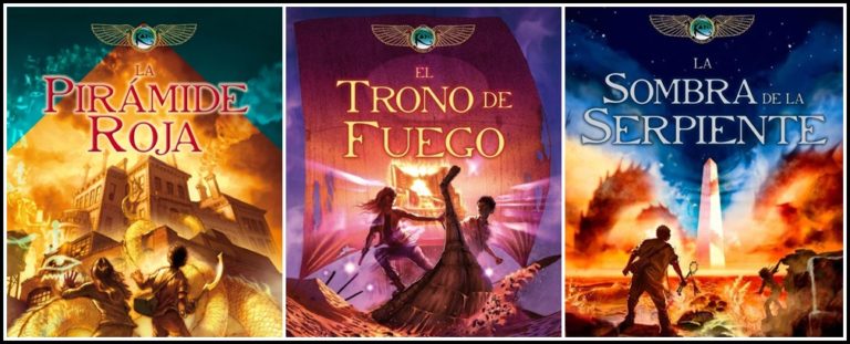 Las crónicas de los Kane: Netflix adaptará la trilogía de Rick Riordan las crónicas de los kane portadas