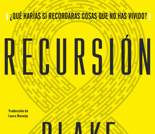 «Recursión»: Blake Crouch vuelve a Nocturna en noviembre