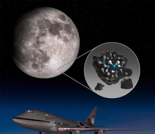 La NASA descubre agua en la superficie de la luna iluminada por el Sol Detectada agua en la Luna