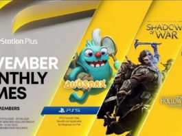 PlayStation Plus ha desvelado sus juegos gratuitos para Noviembre
