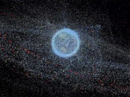 La ESA aprueba ClearSpace-1, la primera misión para capturar basura espacial Distribución de la basura espacial alrededor de la Tierra (ESA)