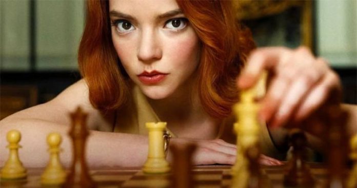 Anya Taylor-Joy en Gambito de dama Anya Taylor-Joy en Gambito de dama